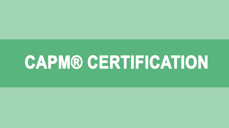 CAPM® Certification Training Course